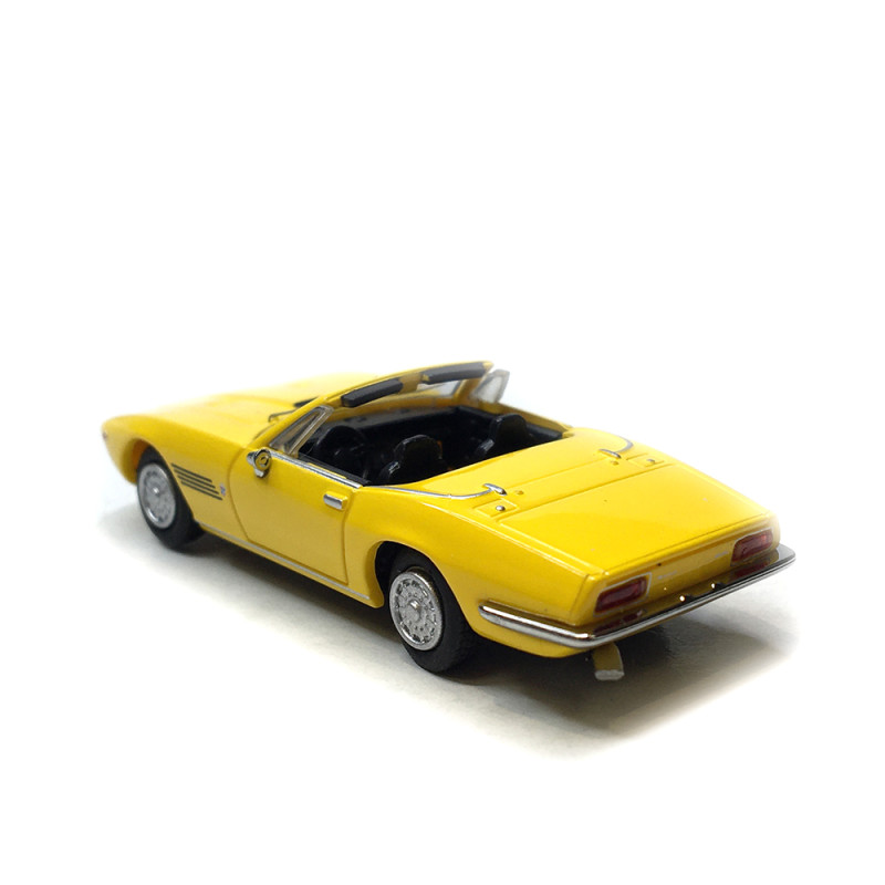 Maserati Ghibli spyder coupé, jaune, 1969 - Minichamps 870123031 - 1/87