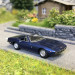 Maserati Ghibli spyder coupé, bleu métallisé, 1969 - Minichamps 870123032 - 1/87