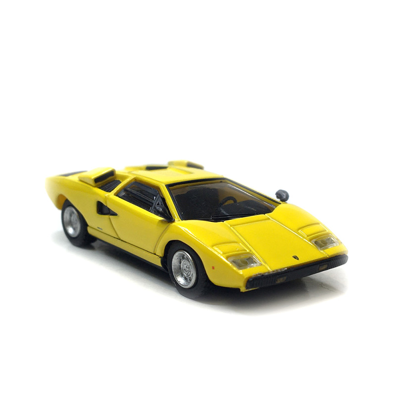 Lamborghini countach LP 400, jaune, 1974 - Minichamps 870103121 - 1/87