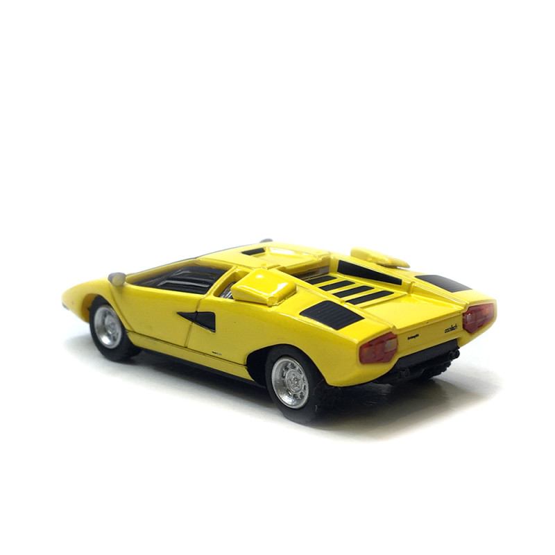Lamborghini countach LP 400, jaune, 1974 - Minichamps 870103121 - 1/87