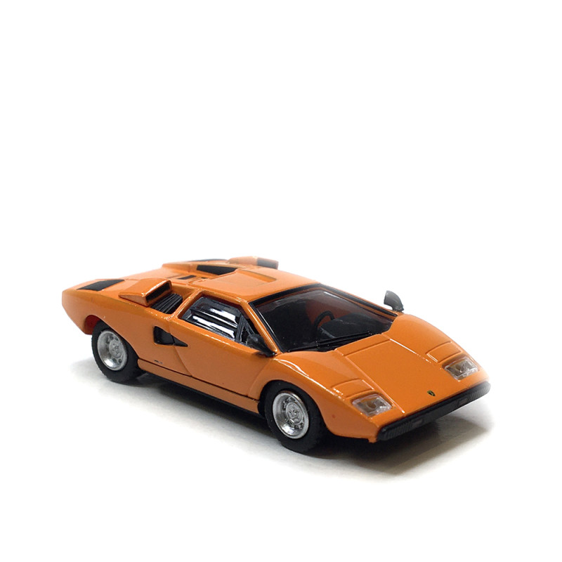 Lamborghini countach LP 400, orange, 1974 - Minichamps 870103124 - 1/87
