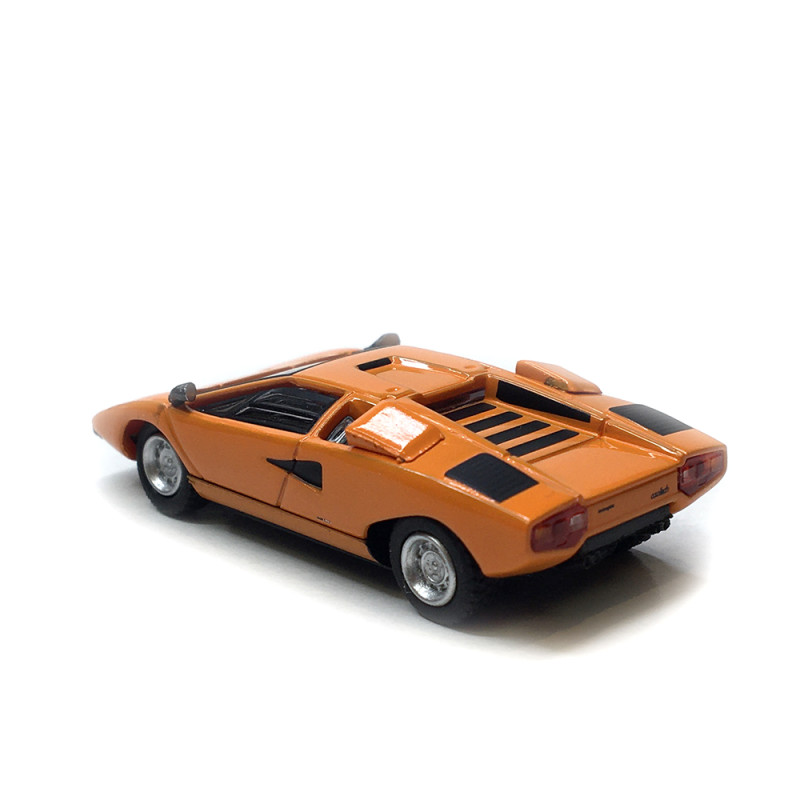 Lamborghini countach LP 400, orange, 1974 - Minichamps 870103124 - 1/87