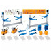Equipement d'atelier et de garage - PREISER 17186 - HO 1/87