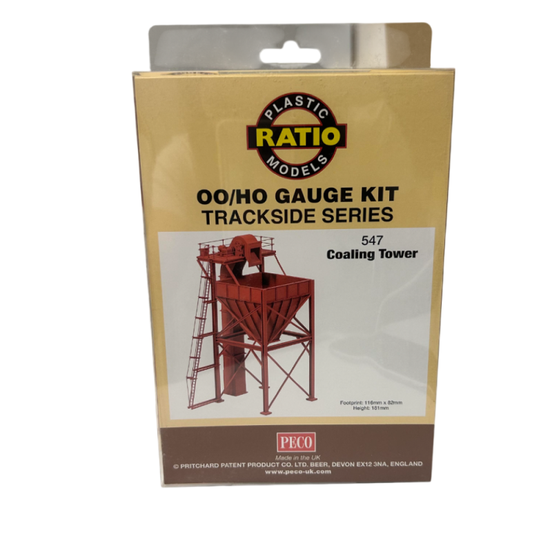 Tour de charbon, RATIO plastic models - PECO 547 - OO/HO 1/87