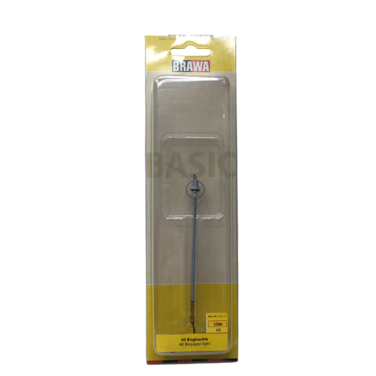 Lampadaire avec ampoule - BRAWA 5504 - HO 1/87