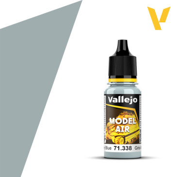 Bleu Gris AF Russe N°225 - 18ml Model Air - VALLEJO 71.338