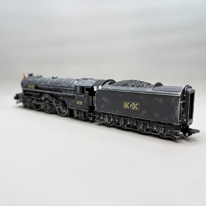 Locomotive à vapeur "Black Ice", AC/DC, digital son + fumée - MARKLIN 39966
