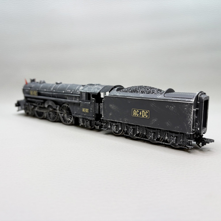 Locomotive à vapeur "Black Ice", AC/DC, digital son + fumée - MARKLIN 39966