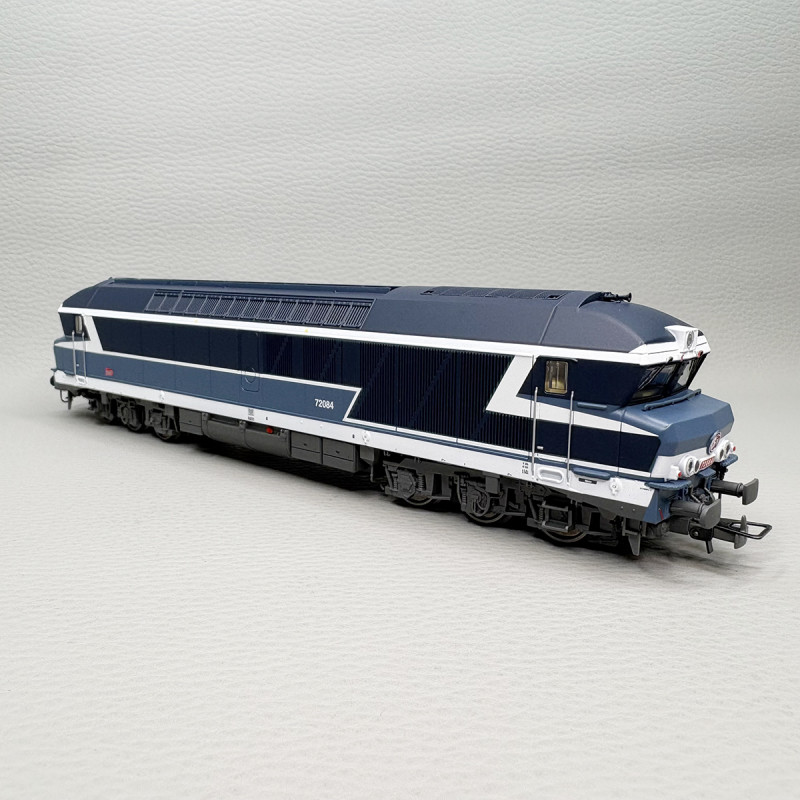 Locomotive diesel CC 72084, "livrée bleue", logo Carmillon, SNCF - JOUEF HJ2622