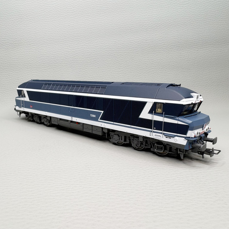 Locomotive diesel CC 72084, "livrée bleue", logo Carmillon, SNCF - JOUEF HJ2622