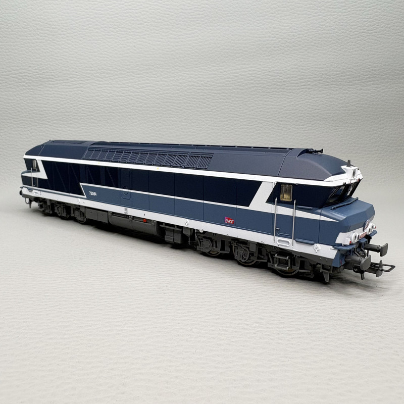 Locomotive diesel CC 72084, "livrée bleue", logo Carmillon, SNCF - JOUEF HJ2622