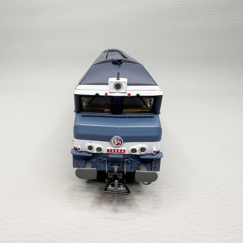 Locomotive diesel CC 72084, "livrée bleue", logo Carmillon, SNCF - JOUEF HJ2622