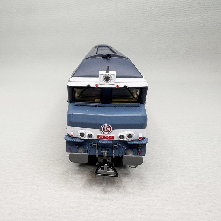 Locomotive diesel CC 72084, "livrée bleue", logo Carmillon, SNCF - JOUEF HJ2622