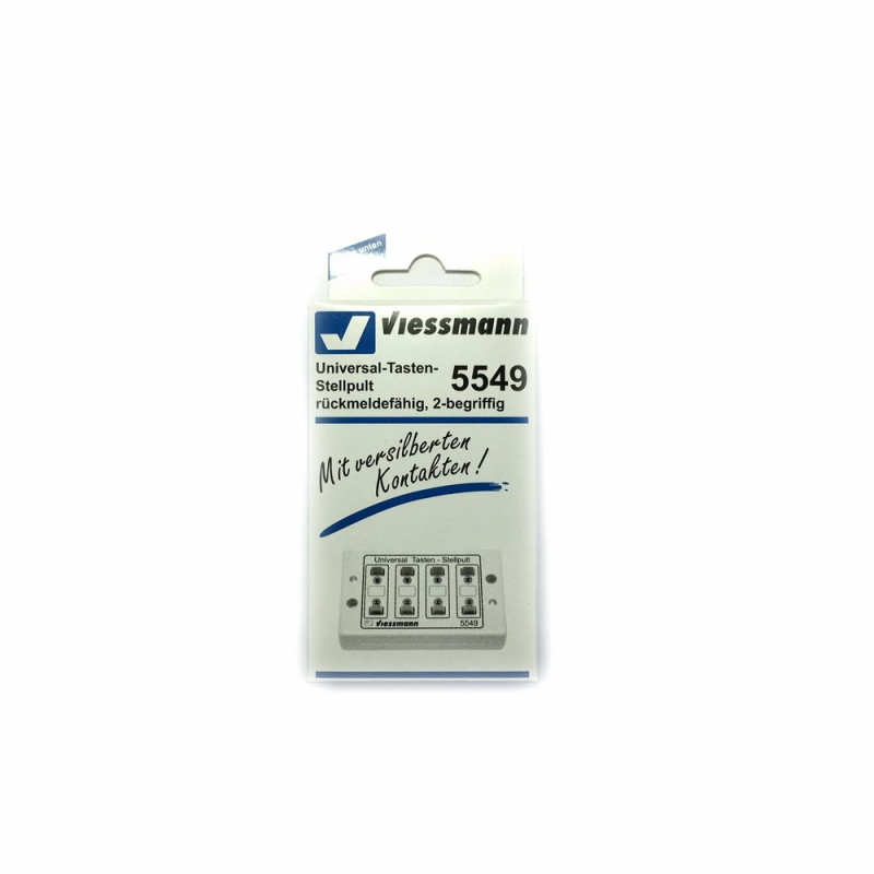 Boitier de 4 commandes pour aiguillage ou autre-Toutes échelles-VIESSMANN 5549
