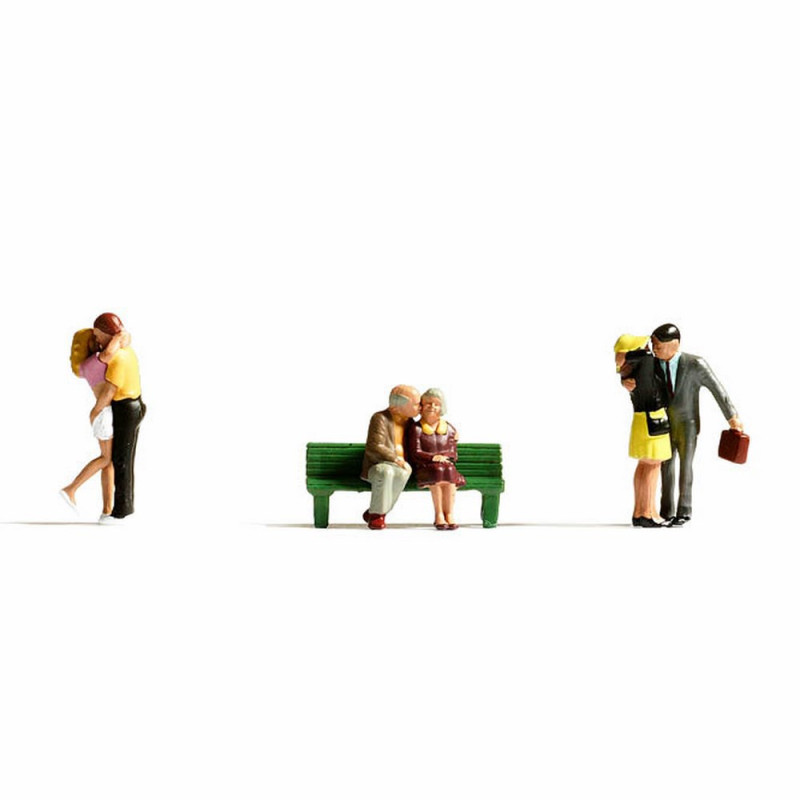 3 couples d'amoureux-N-1/160-NOCH 36510