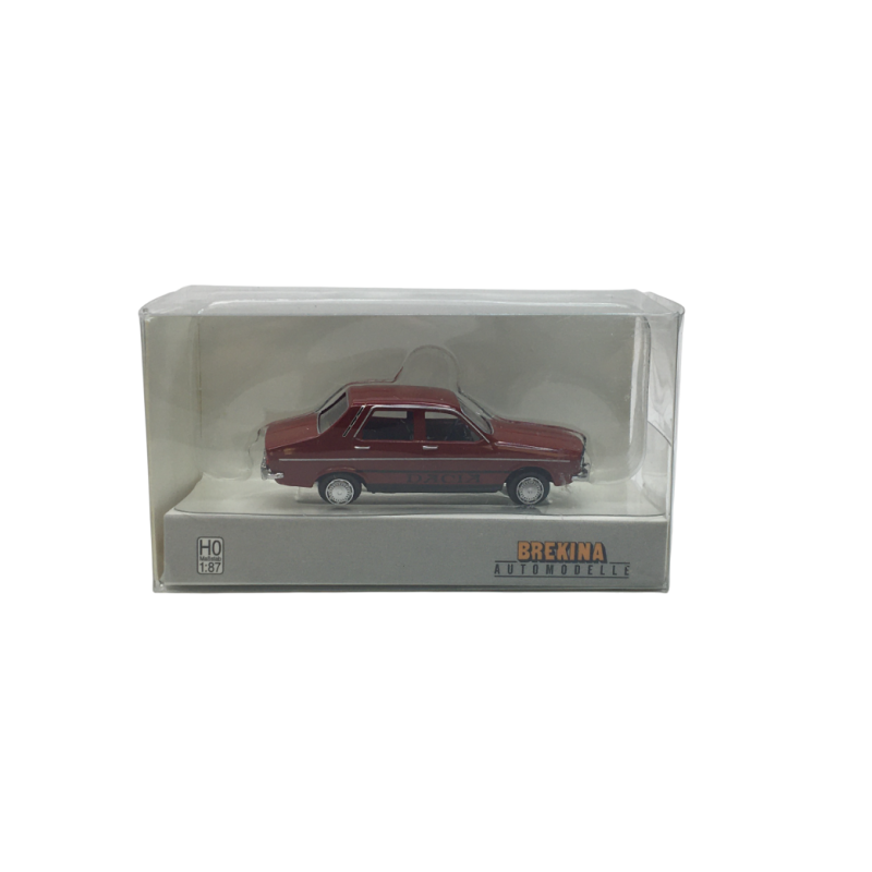 Dacia 1300, rouge foncé, 1970 - BREKINA 14510 - HO 1/87