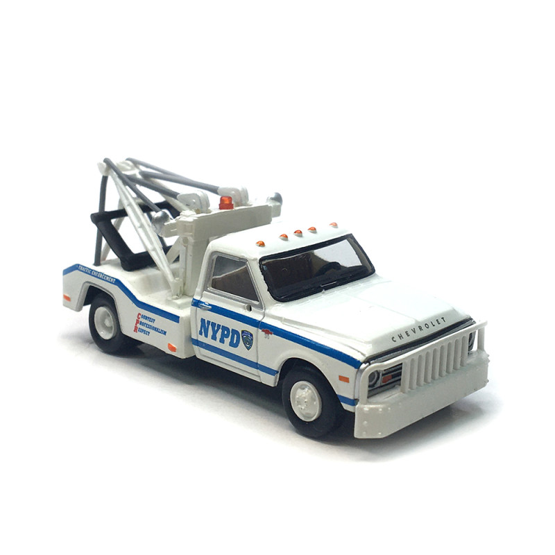 Chevrolet C30 dépanneuse, NYPD, 1968 - BREKINA 19668 - HO 1/87