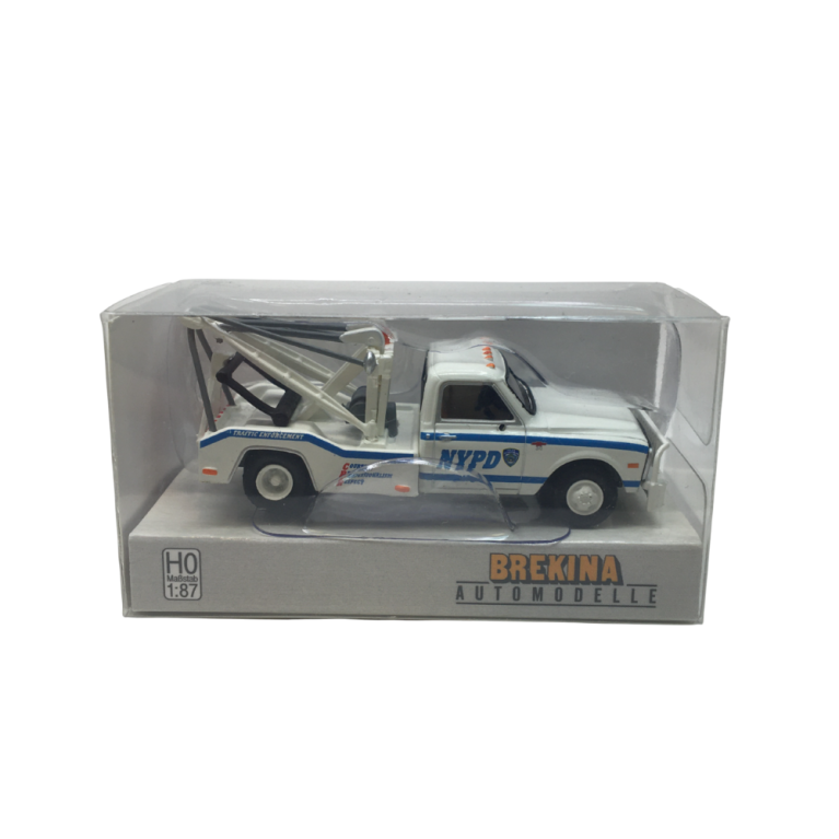 Chevrolet C30 dépanneuse, NYPD, 1968 - BREKINA 19668 - HO 1/87