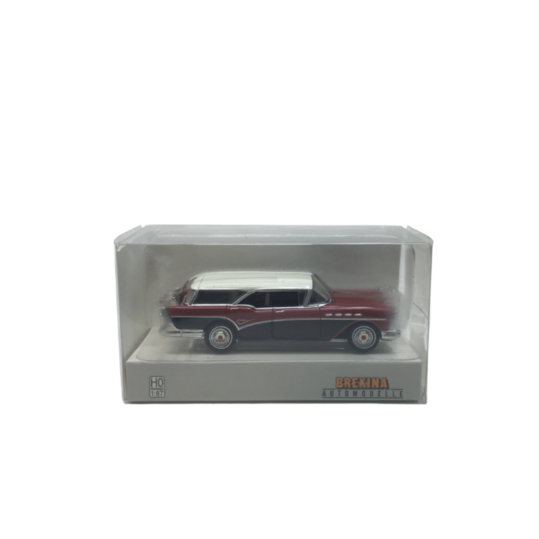 Buick Century Caballero, rouge/noir, 1957 - BREKINA 18178 - HO 1/87
