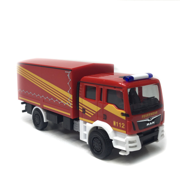 Véhicule polyvalent, MAN TGM (MzKW), Pompiers - HERPA 098649 - HO 1/87