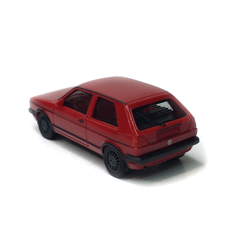 Volkswagen Golf II GTI, rouge, 1984 - HERPA 430838-005- HO 1/87