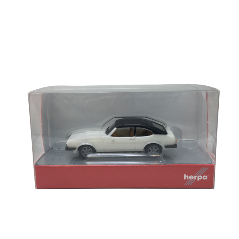 Ford Capir II, blanc, 1974 - HERPA 420570-003 - HO 1/87