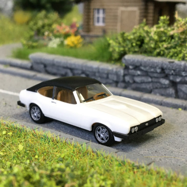 Ford Capir II, blanc, 1974 - HERPA 420570-003 - HO 1/87