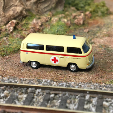 Ambulance Volkswagen T2 - LEMKE/MINIS LC3959 - N 1/160