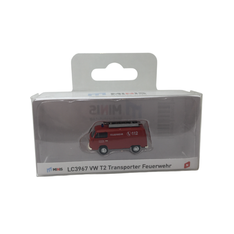 Volkswagen T2 des pompiers - LEMKE/MINIS LC3967 - N 1/160