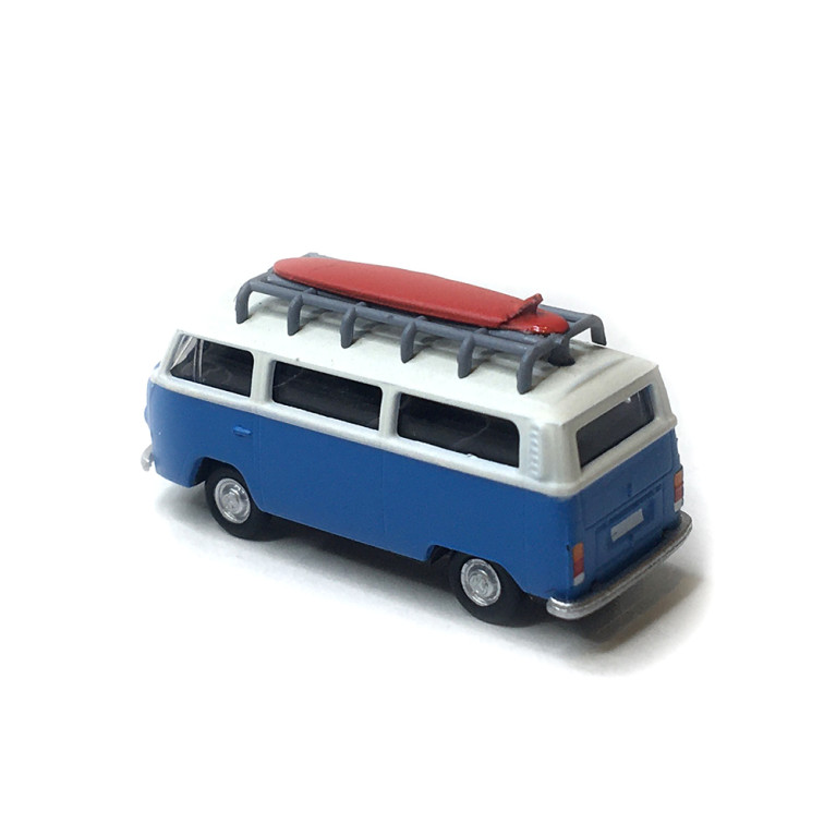 Volkswagen T2, planche de surf, bleu - LEMKE/MINIS LC3969 - N 1/160