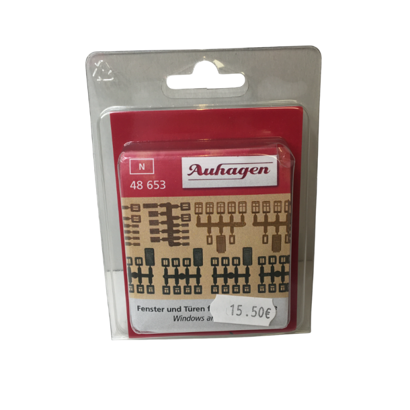 76 fenêtres, volets, tables et bancs pour maquette-N-1/160-AUHAGEN  48653