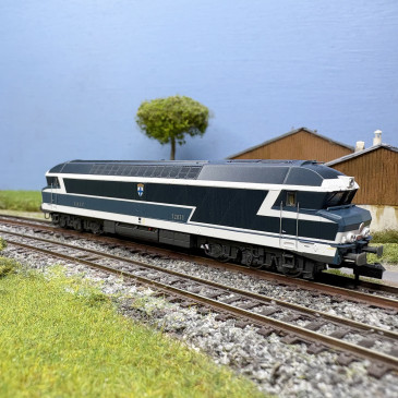 Locomotive diesel CC 72071, "livrée d'origine", Marseille, SNCF, Ep. IV - ARNOLD HN2651 - N 1/160