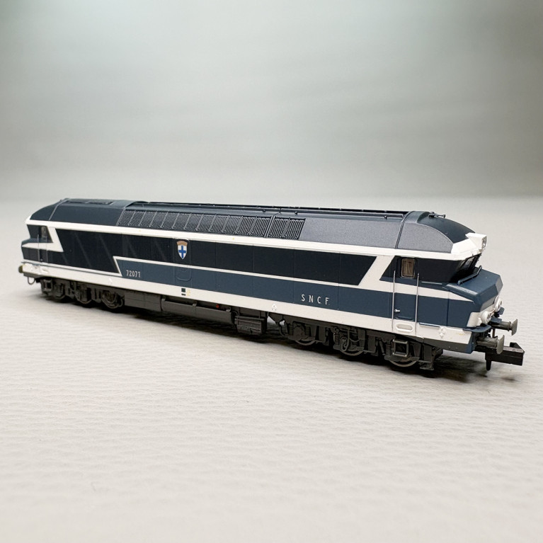 ARNOLD HN2651S, Locomotive diesel CC 72071, "livrée d'origine", Marseille, SNCF