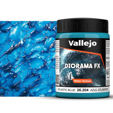 Effet Eau Bleu Atlantique 200ml - Diorama FX - VALLEJO 26.204