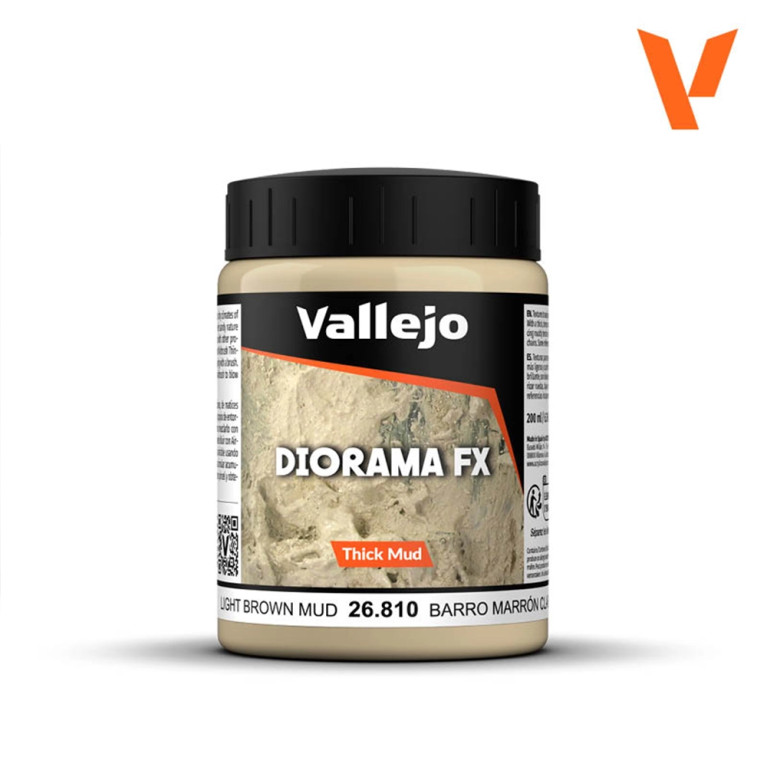 Effet Boue Épaisse claire 200 ml - Diorama FX - VALLEJO 26.810