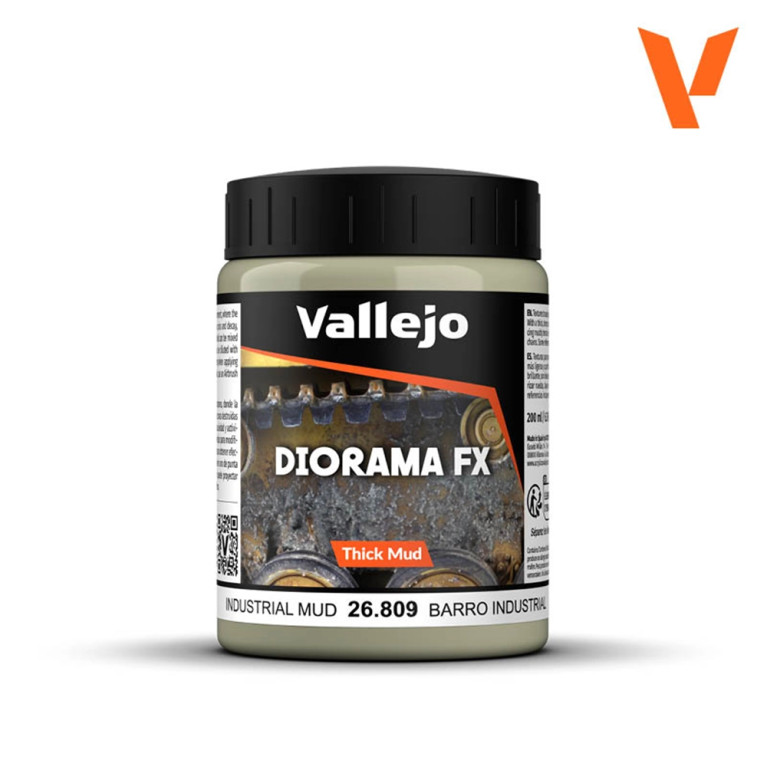 Effet Boue Industrielle 200 ml - Diorama FX - VALLEJO 26.809
