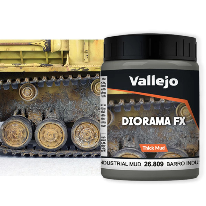 Effet Boue Industrielle 200 ml - Diorama FX - VALLEJO 26.809