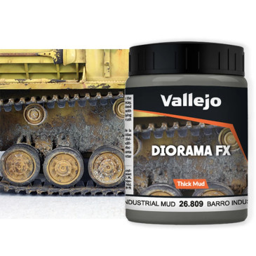 Effet Boue Industrielle 200 ml - Diorama FX - VALLEJO 26.809