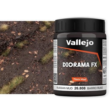 Effet Boue épaisse Russe 200 ml - Diorama FX - VALLEJO 26.808