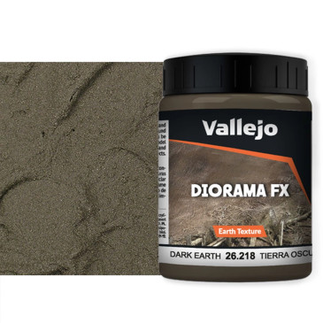Effet Terre Sombre 200 ml - Diorama FX - VALLEJO 26.218