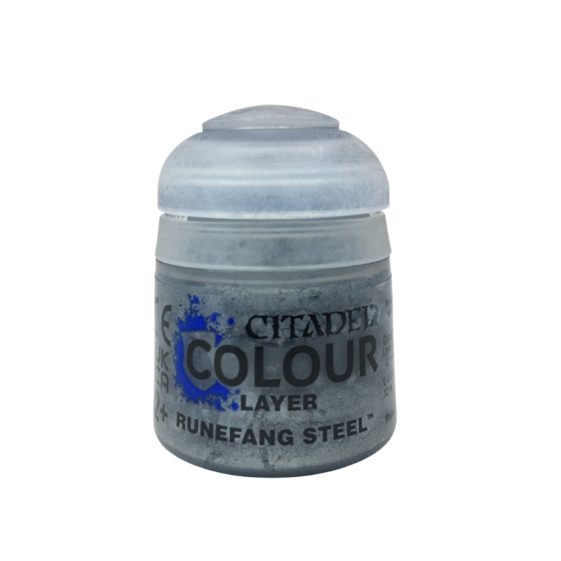 Peinture Layer Runefang Steel, 12ml, Citadel 22-60 Peinture Layer Runefang Steel, 12ml, Citadel 22-60