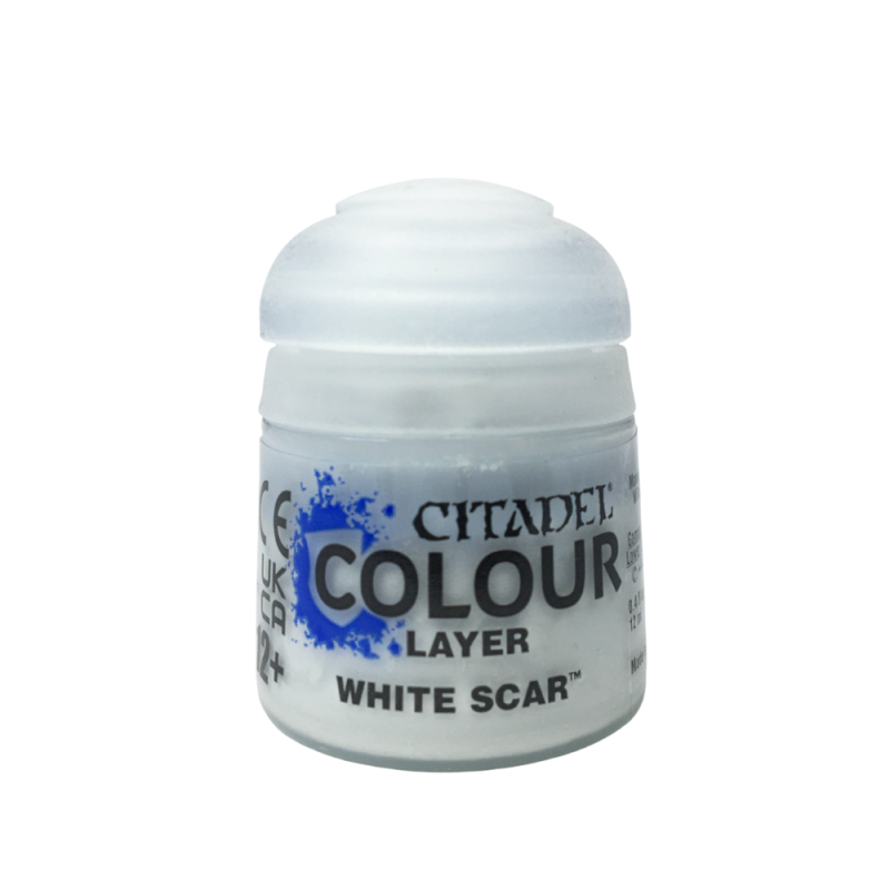 Peinture Layer White Scar, 12ml, Citadel 22-57 Peinture Layer White Scar, 12ml, Citadel 22-57