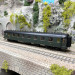 Voiture OCEM A8myfi, 1CL, toit noir, marquage 1950, SNCF, Ep. IIIb - LSMODELS MW40201 - HO 1/87