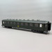 Voiture OCEM B9, 2CL, toit vert, logo encadré jaune, SNCF - LSMODELS MW40204