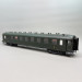 Voiture OCEM B9, 2CL, toit vert, marquage 1964, SNCF - LSMODELS MW40206