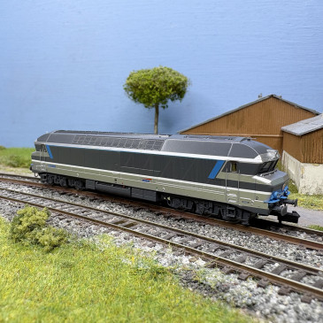 Locomotive diesel CC 72006, "livrée Multiservice (Isabelle)", logo casquette, SNCF, Ep. V - ARNOLD HN2653 - N 1/160