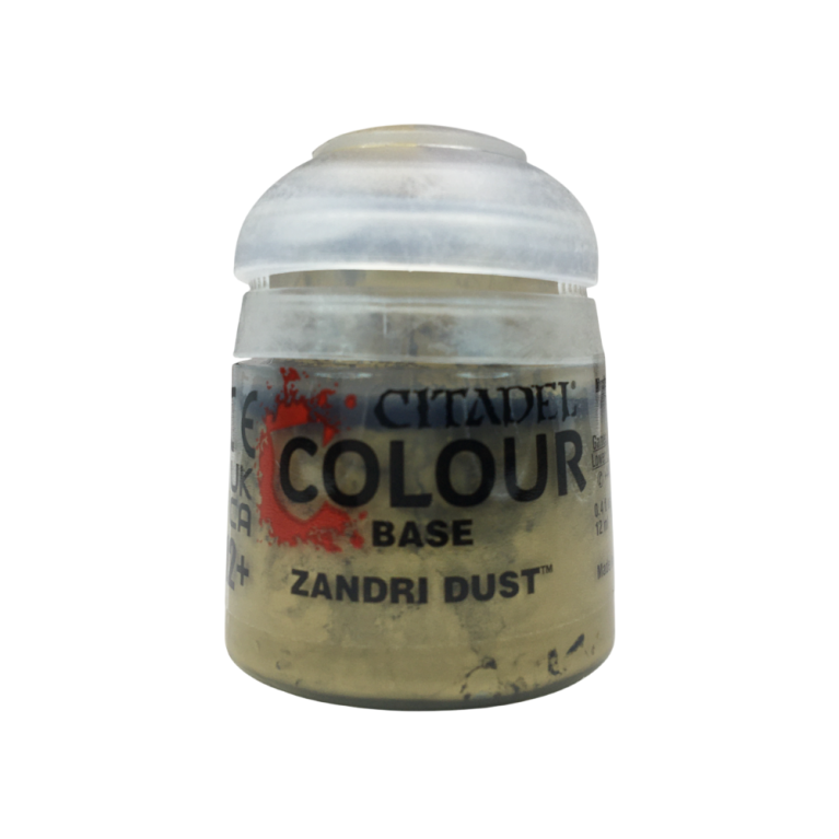 Peinture Base Zandri Dust, 12ml, Citadel 21-16 Peinture Base Zandri Dust, 12ml, Citadel 21-16