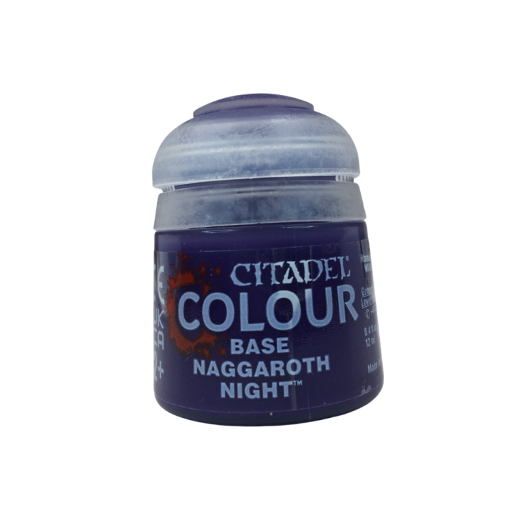 Peinture Base Nagaroth Night, 12ml, Citadel 21-05 Peinture Base Nagaroth Night, 12ml, Citadel 21-05