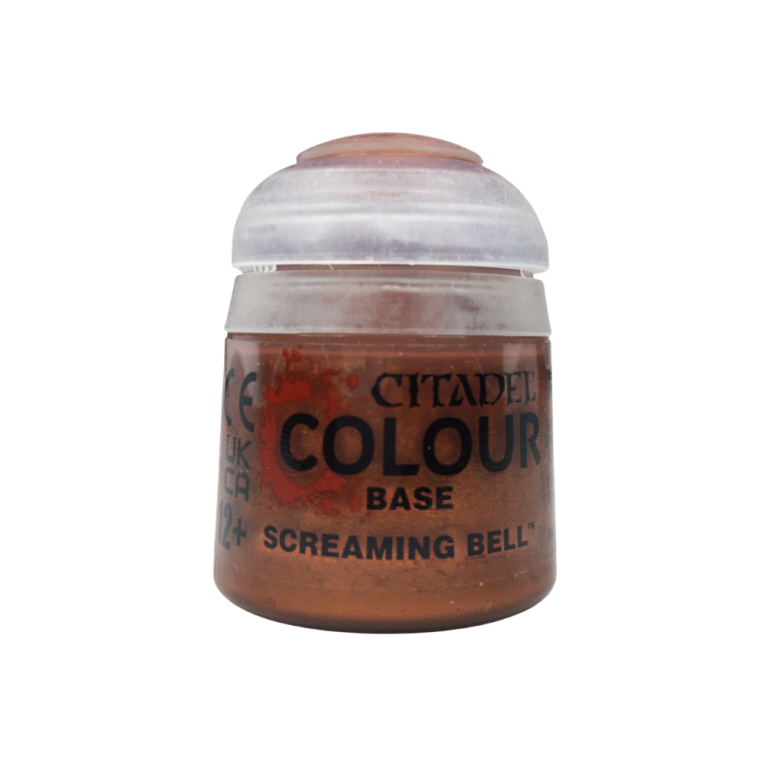 Peinture Base Screaming Bell, 12ml, Citadel 21-30 Peinture Base Screaming Bell, 12ml, Citadel 21-30