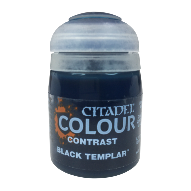 Peinture Contrast Black Templar, 18ml, Citadel 29-38 Peinture Contrast Black Templar, 18ml, Citadel 29-38